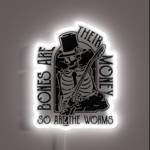 Bones Are Their Money Tim Robinson RGB Neon Sign Bones Are Their Money Tim Robinson RGB Neon Sign