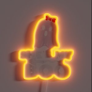 Boo Bees Couples Halloween Costume RGB Neon Sign