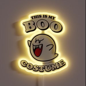 Boo Bees Couples Halloween Costume RGB Neon Sign Boo Bees Couples Halloween Costume RGB Neon Sign