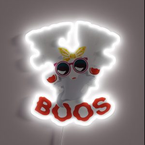 Boo Bees Nurse Couples Halloween RGB Neon Sign