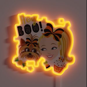 Boo Bees Nurse Couples Halloween RGB Neon Sign