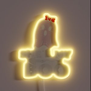 Boo Bees Nurse Couples Halloween RGB Neon Sign