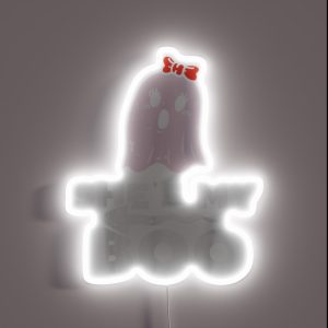 Boo Bees Nurse Couples Halloween RGB Neon Sign