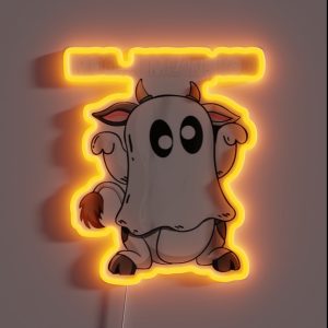 Boo Bees Nurse Couples Halloween RGB Neon Sign