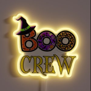 Boo Bees Nurse Couples Halloween RGB Neon Sign