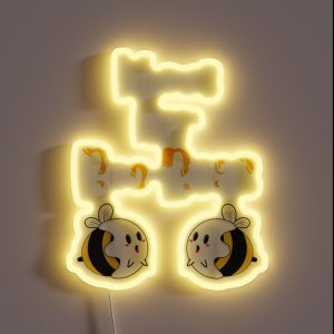 Boo Bees Nurse Couples Halloween RGB Neon Sign