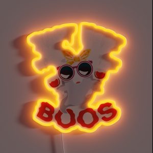 Boo Bees Nurse Couples Halloween RGB Neon Sign