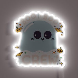 Boo Boo Crew Costume RGB Neon Sign
