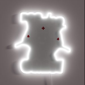 Boo Boo Crew Nurse Ghost Funny Halloween Costume Gift RGB Neon Sign