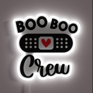 Boo Boo Crew RGB Neon Sign