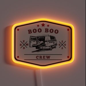 Boo Boo Crew RGB Neon Sign