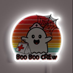 Boo Boo Crew RGB Neon Sign