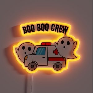 Boo Boo Crew RGB Neon Sign Boo Boo Crew RGB Neon Sign
