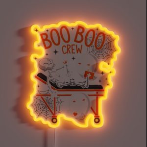 Boo Boo Crew RGB Neon Sign
