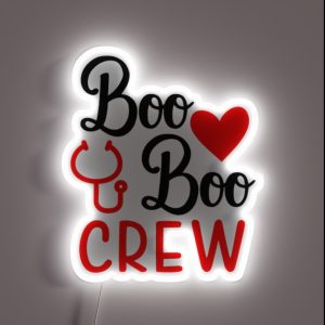 Boo Boo Crew RGB Neon Sign