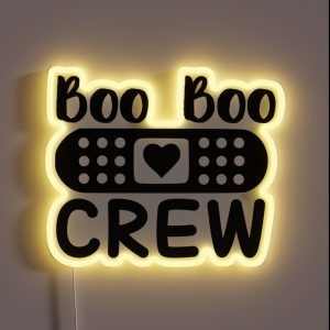 Boo Boo Crew RGB Neon Sign