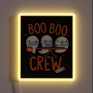 Boo Boo Crew RGB Neon Sign