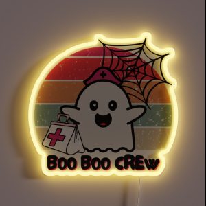 Boo Boo Crew RGB Neon Sign
