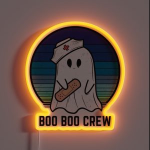 Boo Boo Crew RGB Neon Sign Boo Boo Crew RGB Neon Sign