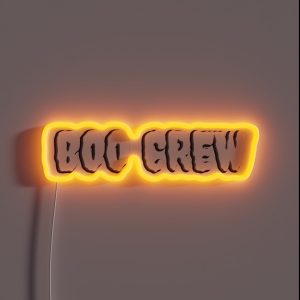 Boo Crew RGB Neon Sign