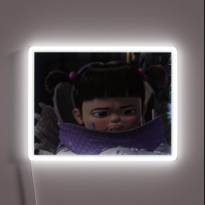Boo From Monsters Inc RGB Neon Sign
