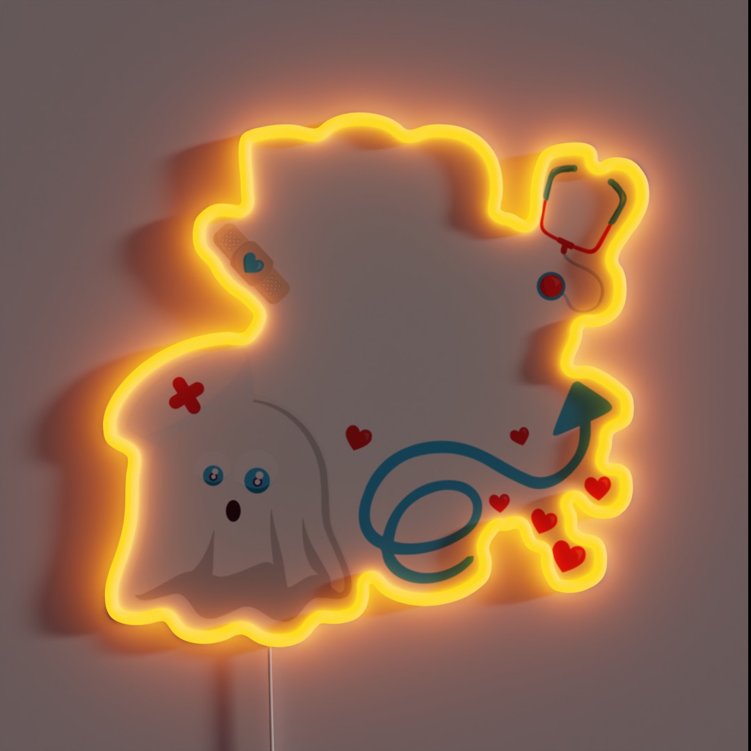 Boo Funny Crew RGB Neon Sign Boo Funny Crew RGB Neon Sign