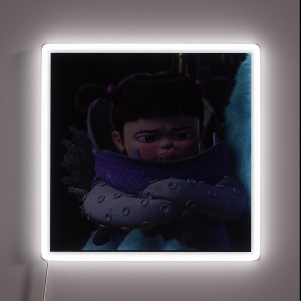 Boo Monsters Inc RGB Neon Sign
