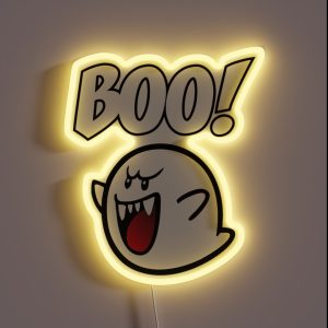 BOO RGB Neon Sign
