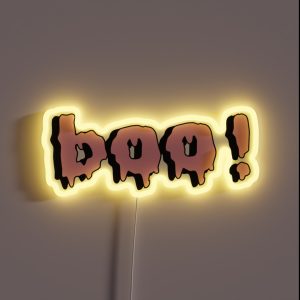 Boo RGB Neon Sign