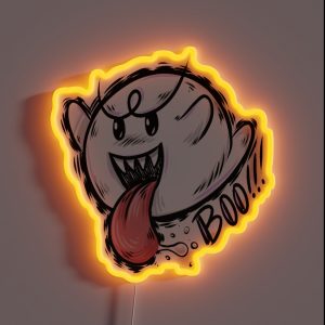 Boo RGB Neon Sign