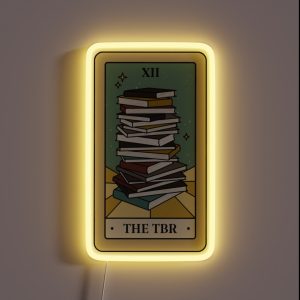 Bookish Tarot The TBR RGB Neon Sign