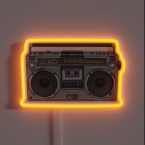 Boombox RGB Neon Sign Boombox RGB Neon Sign