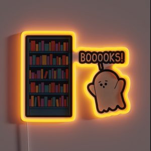 Booooks RGB Neon Sign Booooks RGB Neon Sign