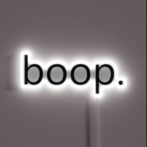 Boop RGB Neon Sign