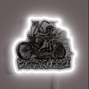 Born To Ride RGB Neon Sign