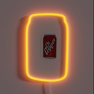 Bottle Of Dr Pepper RGB Neon Sign