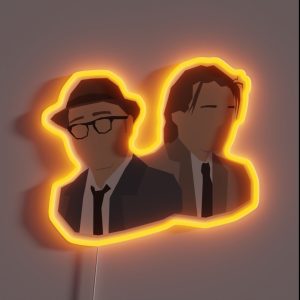 Bottom Rik Mayall Vector Artwork RGB Neon Sign