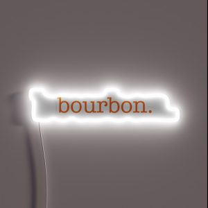 Bourbon RGB Neon Sign Bourbon RGB Neon Sign