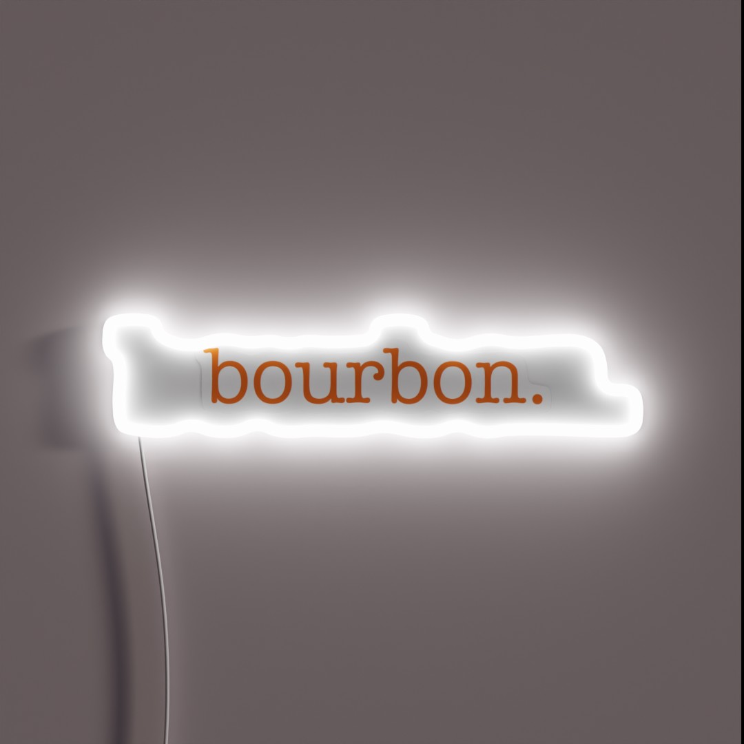 Bourbon RGB Neon Sign Bourbon RGB Neon Sign