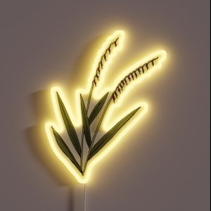 Bouteloua Curtipendula Sideoats Grama RGB Neon Sign