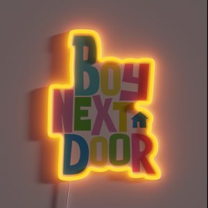 BOYNEXTDOOR Debut Poster Kpop Merch For Fans Gift For Fans RGB Neon Sign