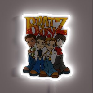 Boys Group Shot RGB Neon Sign