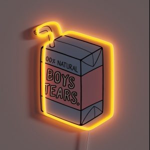 Boys Tears RGB Neon Sign