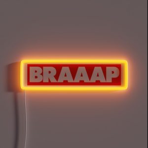 BRAAAP RGB Neon Sign