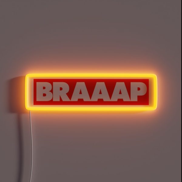BRAAAP RGB Neon Sign