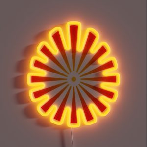 Brahma Baba Signs Om Shanti Om Spiritual Movement RGB Neon Sign