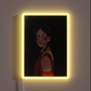 Braided Girl RGB Neon Sign Braided Girl RGB Neon Sign