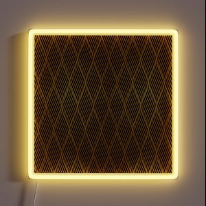 Braided Pattern RGB Neon Sign