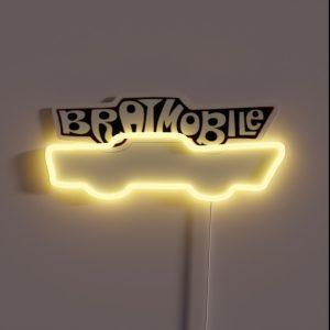 Bratmobile Logo Riot Grrrl 90 S Olympia RGB Neon Sign Bratmobile Logo Riot Grrrl 90 S Olympia RGB Neon Sign