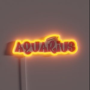 Bratz Angelz Aquarius RGB Neon Sign